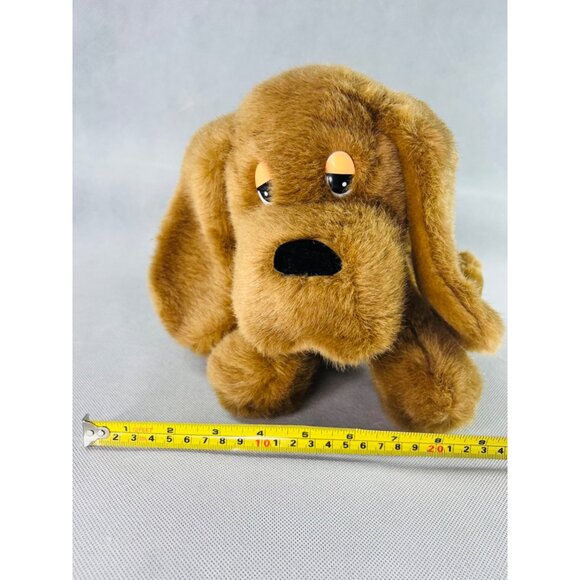 Vintage Walmart Sad Eyes Hound Dog Stuffed Animal Plush - Picture 5 of 6